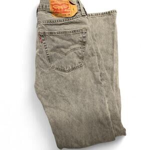 Levi’s gray black denim 501 jeans in great condition. 

32 x 34